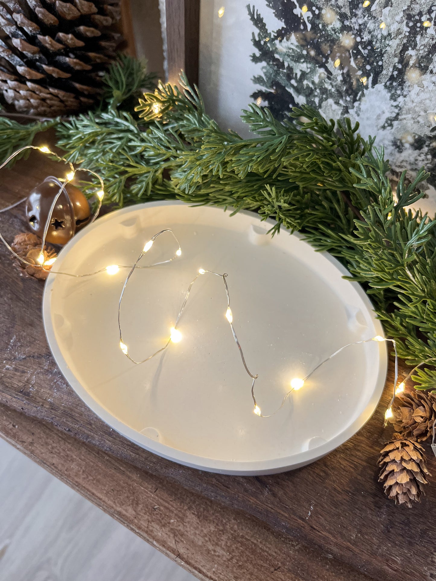 Village de Noël lumineux