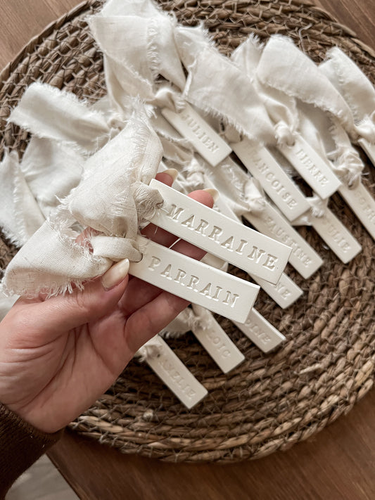 Marque place - PRÉNOM