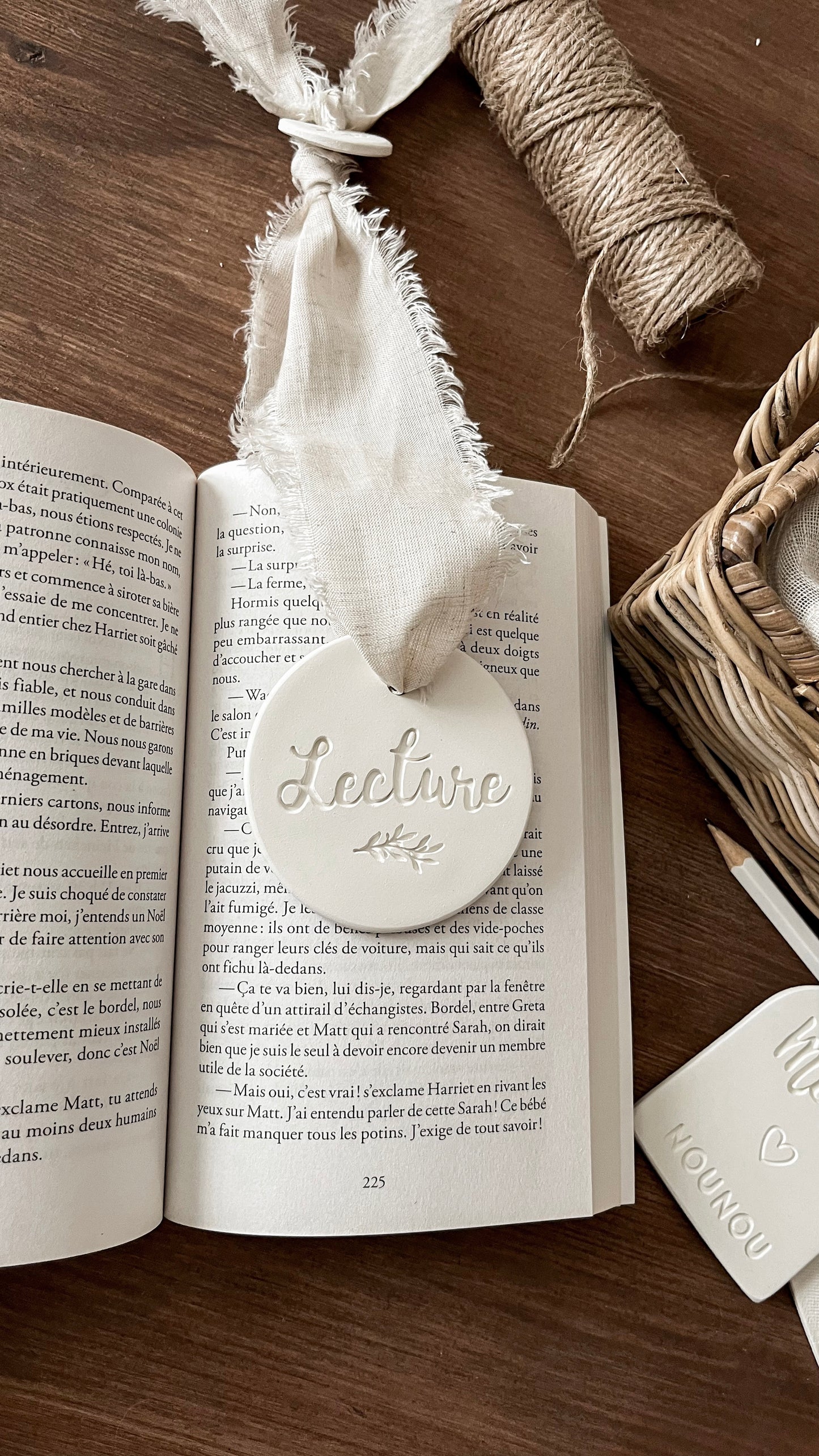 Marque page - LECTURE