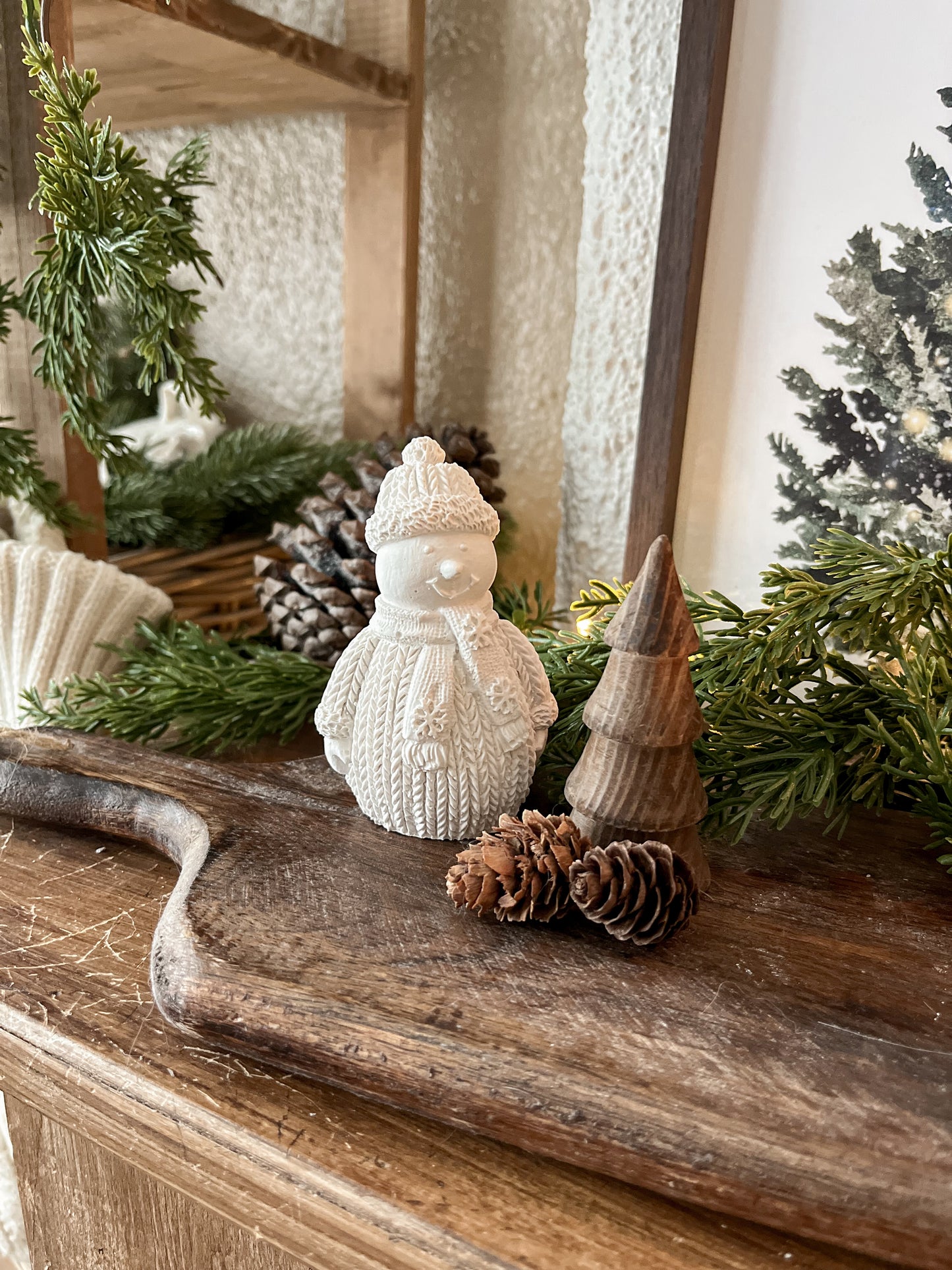 Déco à poser - BONHOMME DE NEIGE