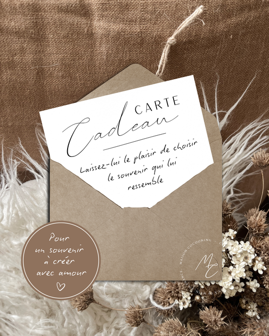 Carte cadeau Maison Cocooning